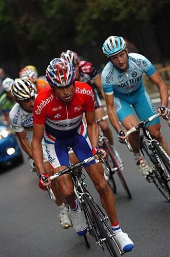 Michael Boogerd (Rabobank) finished 8th and missed out on a podium spot