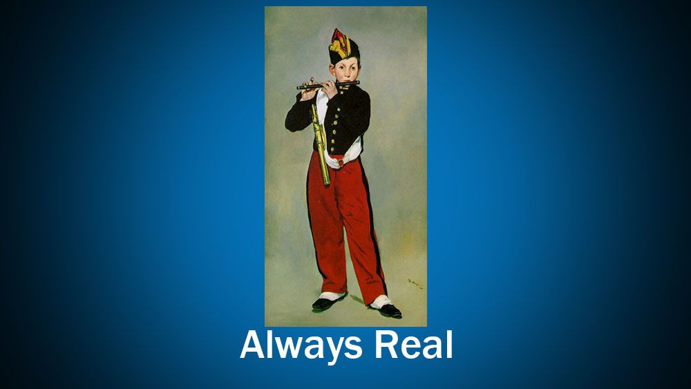 ACNH paintings: THE FIFER BY &Eacute;DOUARD MANET