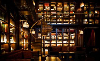 Library of the No Mad Hotel New York