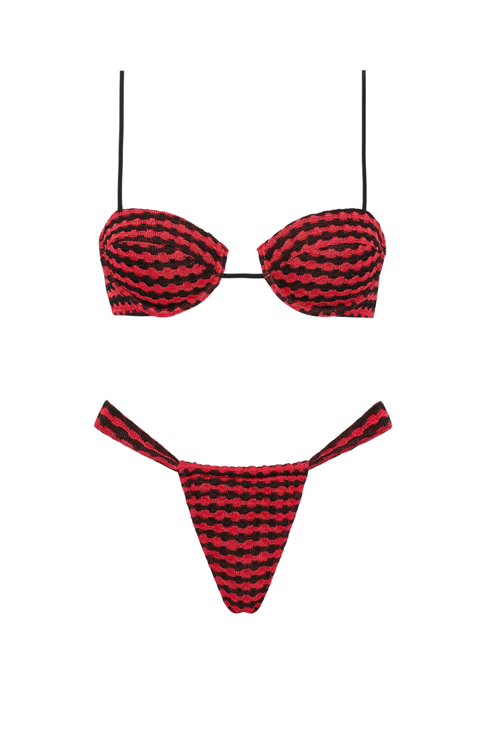 Palma - Berti Knit Balconette Bikini Set | Triangl
