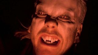 Kiefer Sutherland and his fangs in The Lost Boys