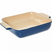 Le Creuset Blue &amp; Cream Square Dish - £14.99Yet another kitchen must-have for any budding chef with a price slashed seriously low from £38.