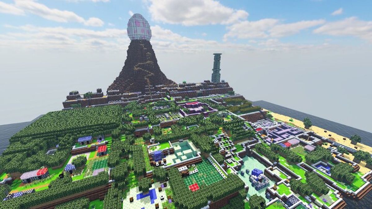 The People's Eyebrow Minecraft Map
