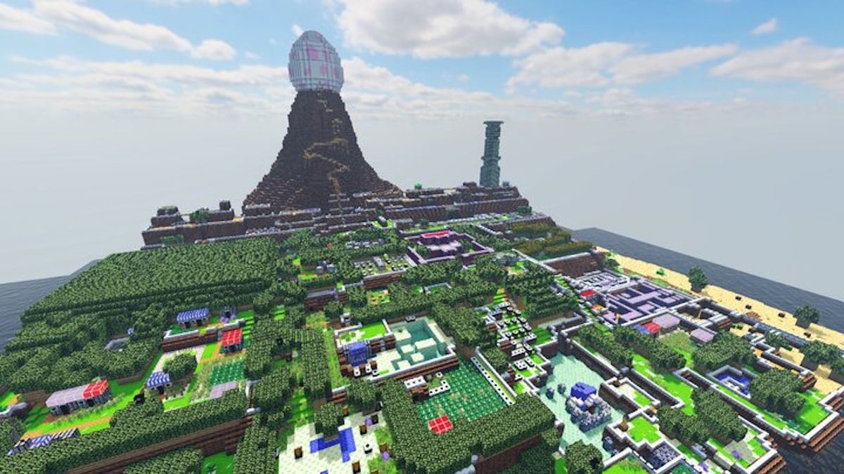 minecraft the legend of zelda map