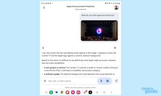 Gemini responds to Apple event