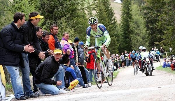 Alessandro Vanotti (Liquigas) was able to catch and pass Marco Velo of Milram.