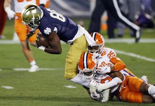 Notre Dame wide receiver Javon McKinley and the rest of the Fighting Irish look to upset Alabama in the Rose Bowl on New Year's Day. 