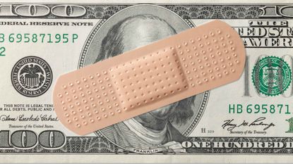 A Band-Aid on a $100 bill.