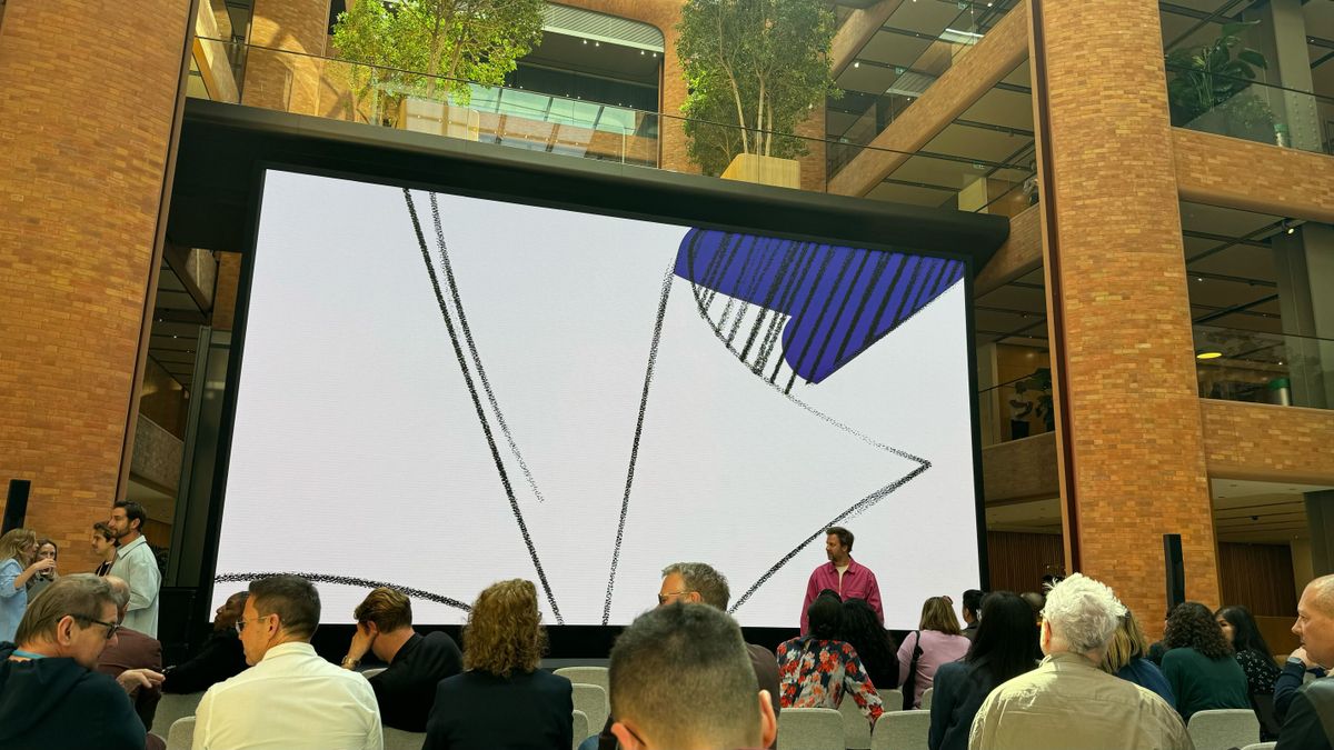 Apple Let Loose event screen images
