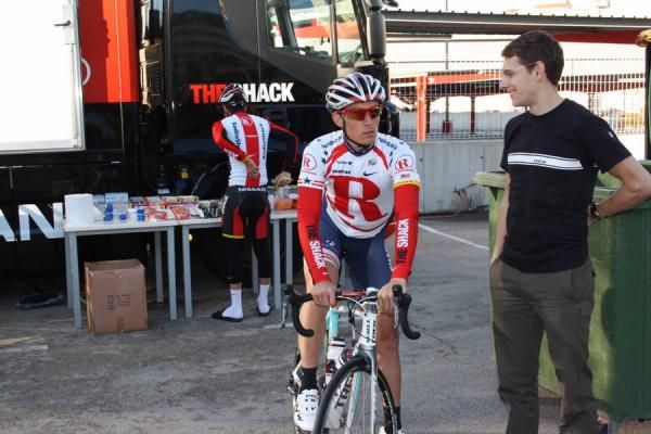 Matt Busche in the colours of US champion.
