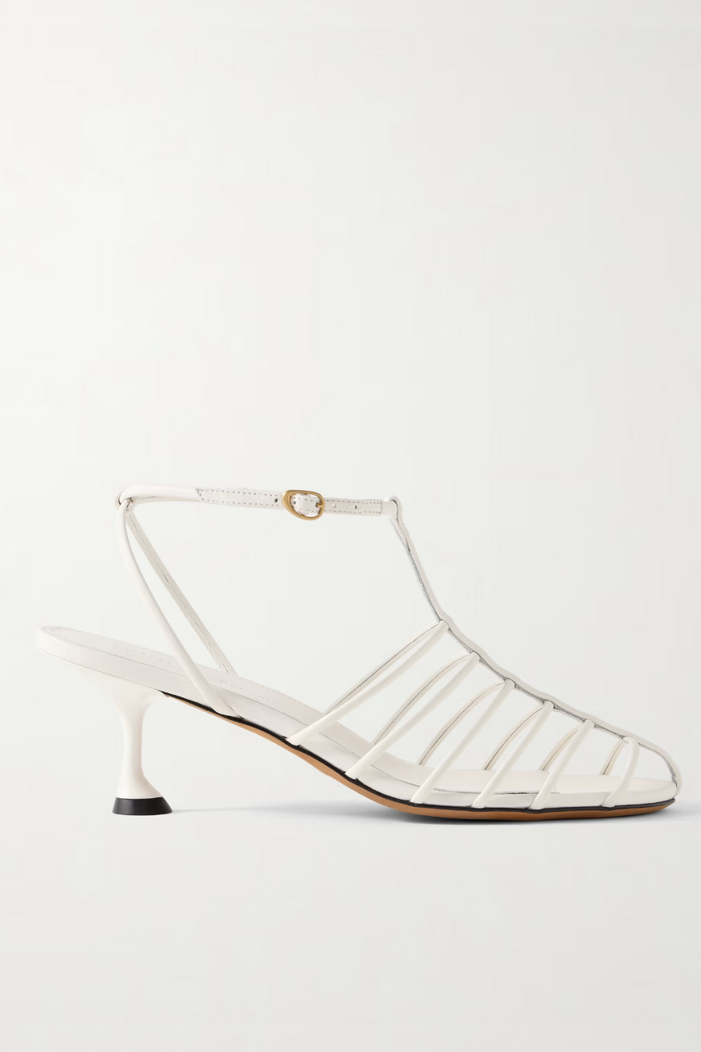 PROENZA SCHOULER, Tee Cage Leather Sandals