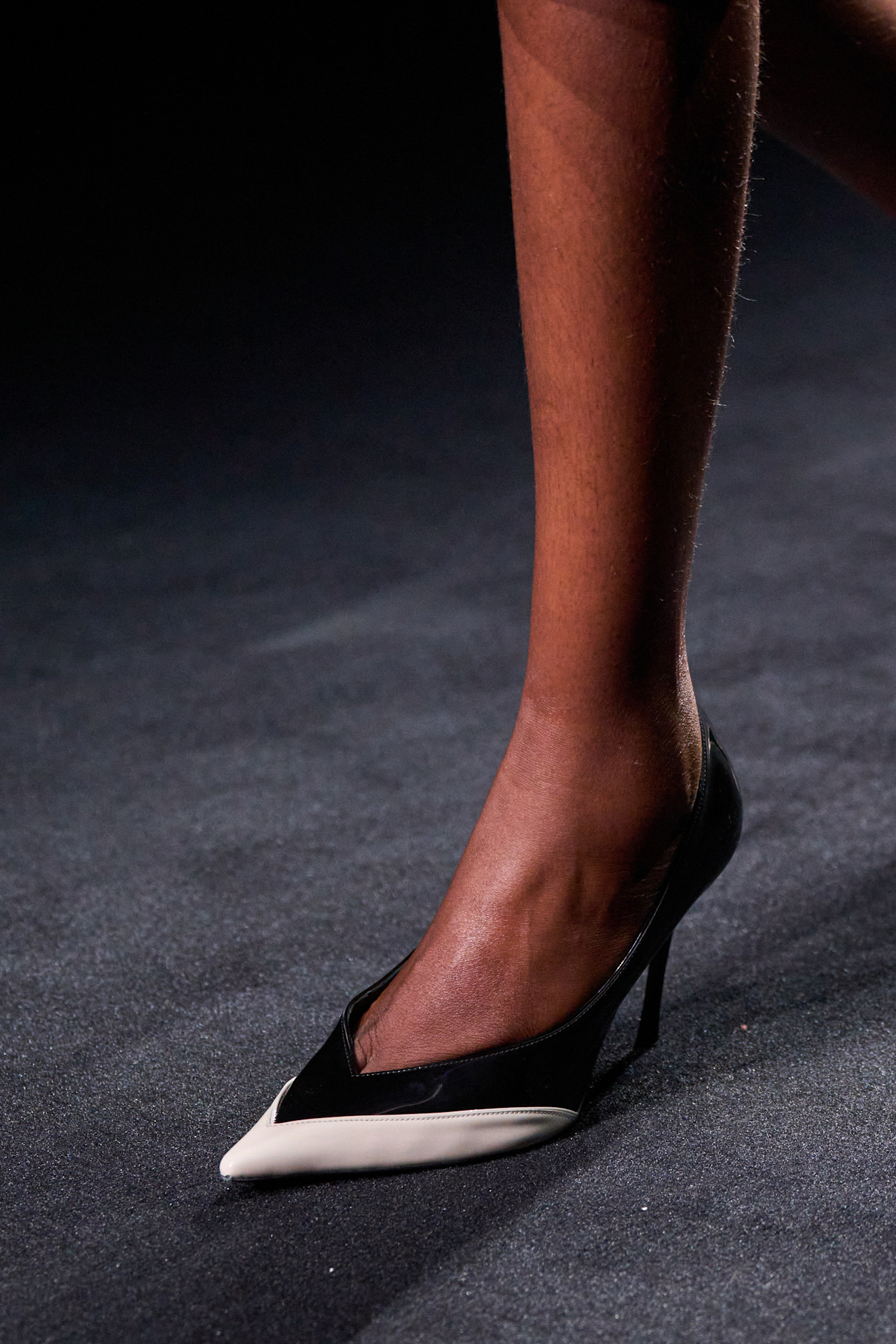 an image of pumps during the ferragamo fall 2026 show.