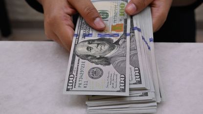 A stack of $100 bills