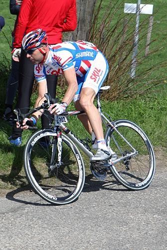 Maarten Den Bakker (Skil-Shimano) was nearly 10 minutes behind the leaders.