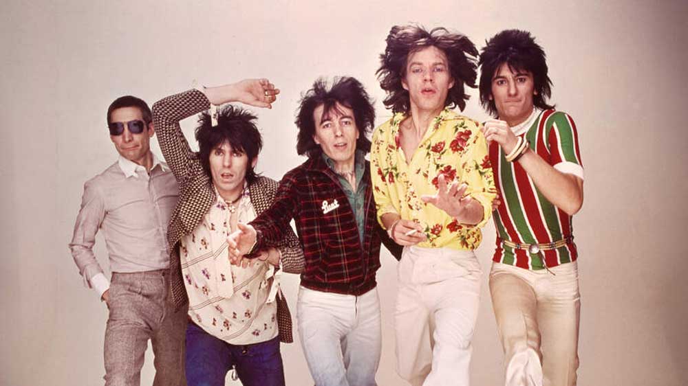 The Rolling Stones studio portrait