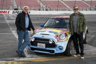 Jay Leno and Drew Carey on 'Jay Leno's Garage'