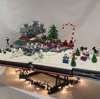 Dylan Drew was a runner up in LEGO's 2020 "Star Wars Holiday Contest."