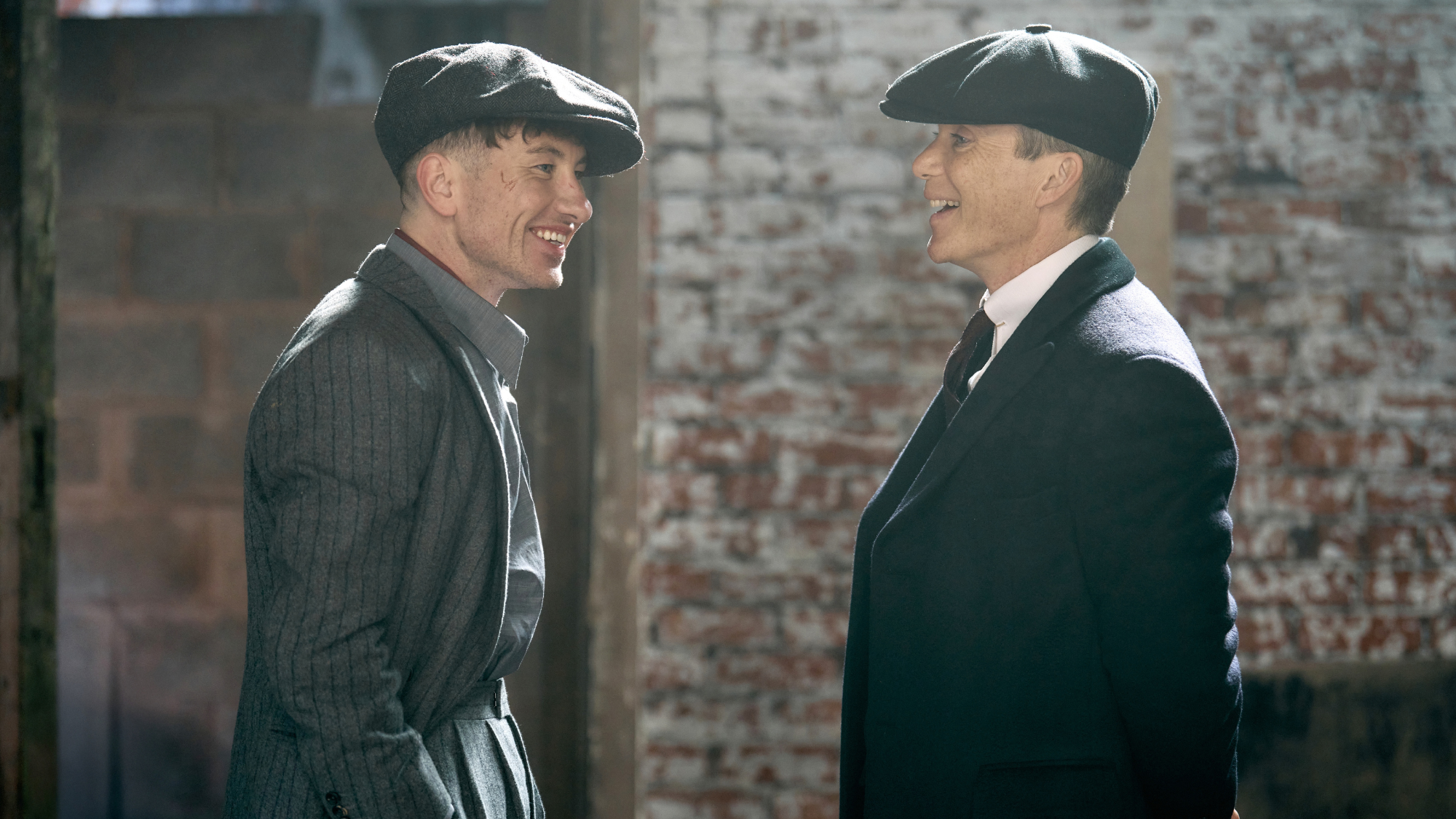Barry Keoghan and Cillian Murphy in Peaky Blinders: The Immortal Man