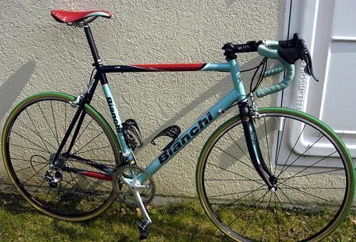 Andrea Tafi's Bianchi titanium