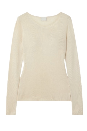 Deiji Studios , Ribbed-Knit T-Shirt