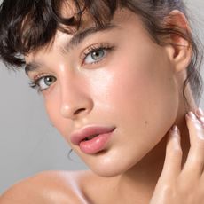 woman with clear skin from spironolactone