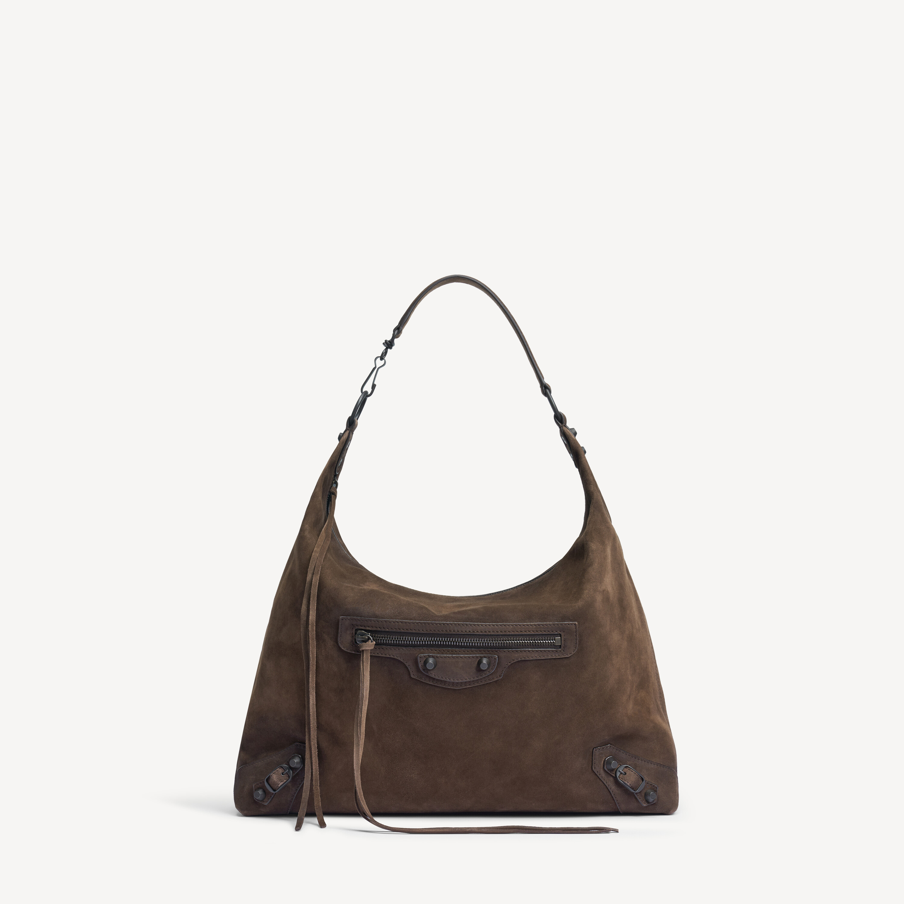 Women's Le City Hobo Bag Medium in Light Espresso