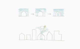 Our Private Sky, paperhouse design sketch