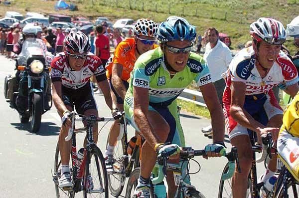 Stefano Garzelli (Liquigas) finished a strong fourth