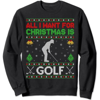 All I Want for Christmas Is Golf Sweatshirt | Available at Amazon
Now $35