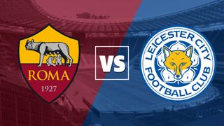 Roma vs Leicester City club badges
