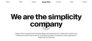 Siegel+Gale focuses on keeping things beautifully simple