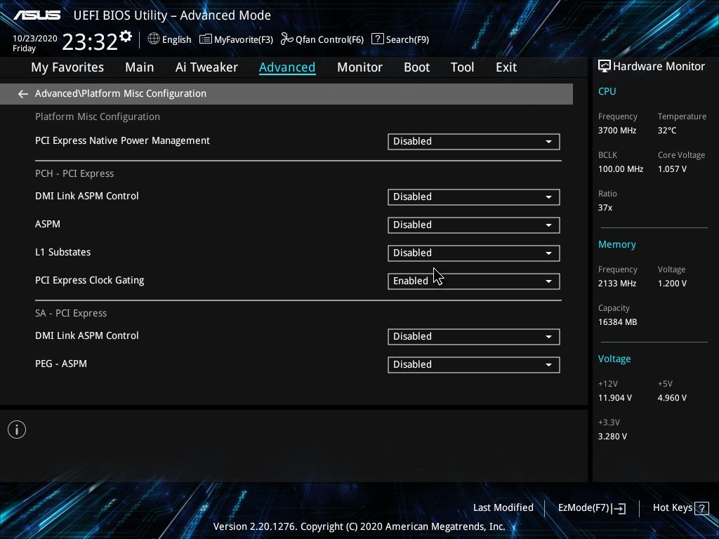 Asus Prime Z490M-Plus BIOS