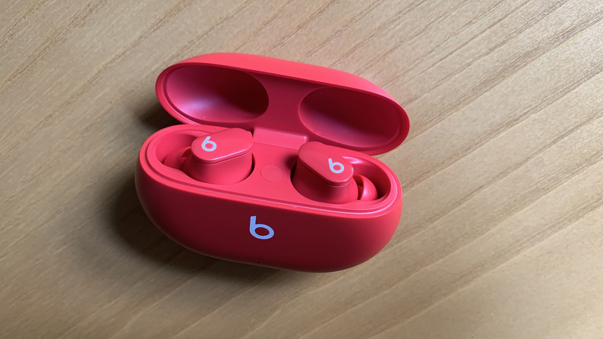 Beats Studio Buds in the charging case