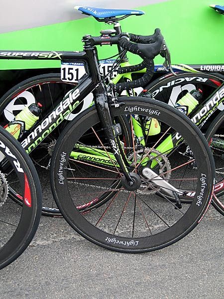 Pippo's bike waiting to go for a ride through French countryside.