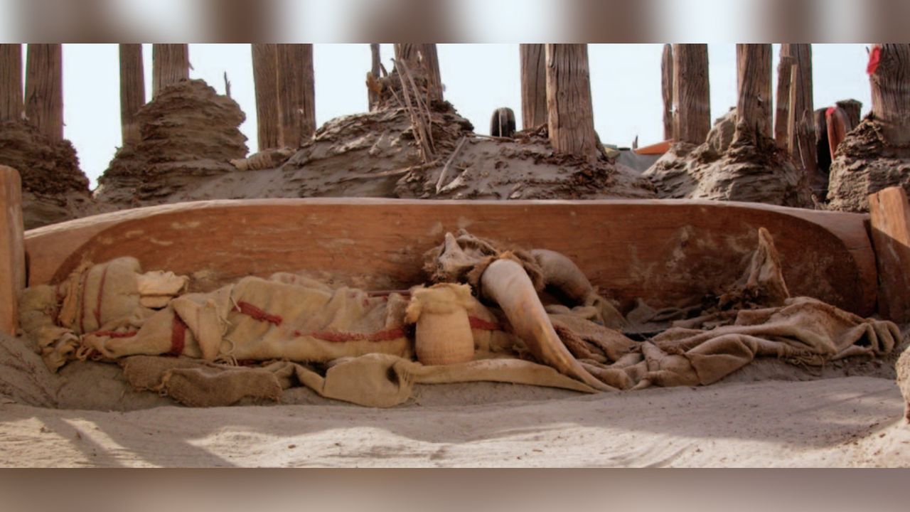 The new genetic study of the people buried at the Xiaohe cemetery indicates they were descended from indigenous people and not Indo-European migrants into the region, as was long theorized.