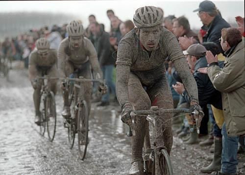 An iconic image of George Hincapie