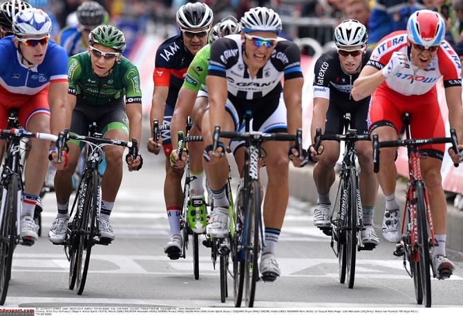 Marcel Kittel (Giant-Shimano) wins his third stage of this year's Tour de France