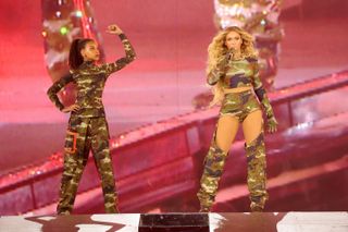 Blue Ivy and Beyonce at the Renaissance World Tour