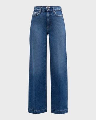 Harper-Jeans mit weitem Bein