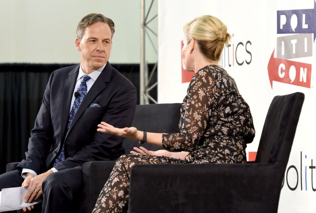 Jake Tapper talks to Chelsea Handler.