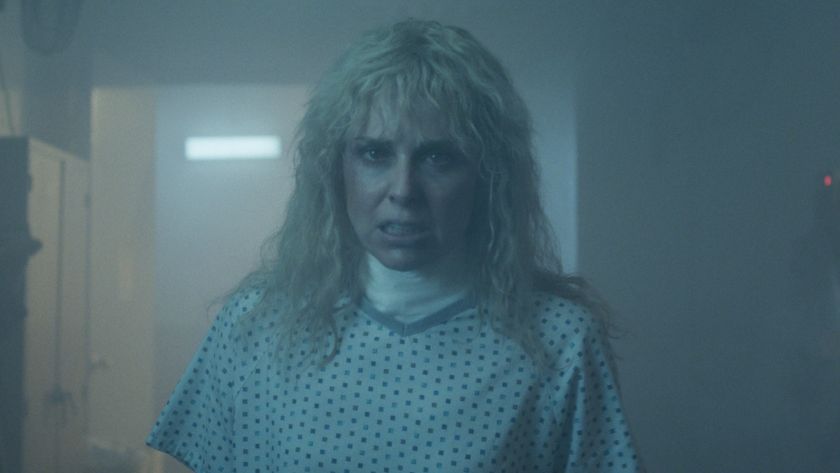Karen looking fierce after killing demodogs in Stranger Things Season 5x06