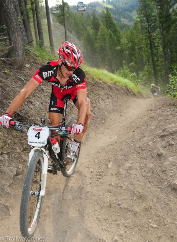 Stephen Ettinger (BMC) rides to a 12th place finish