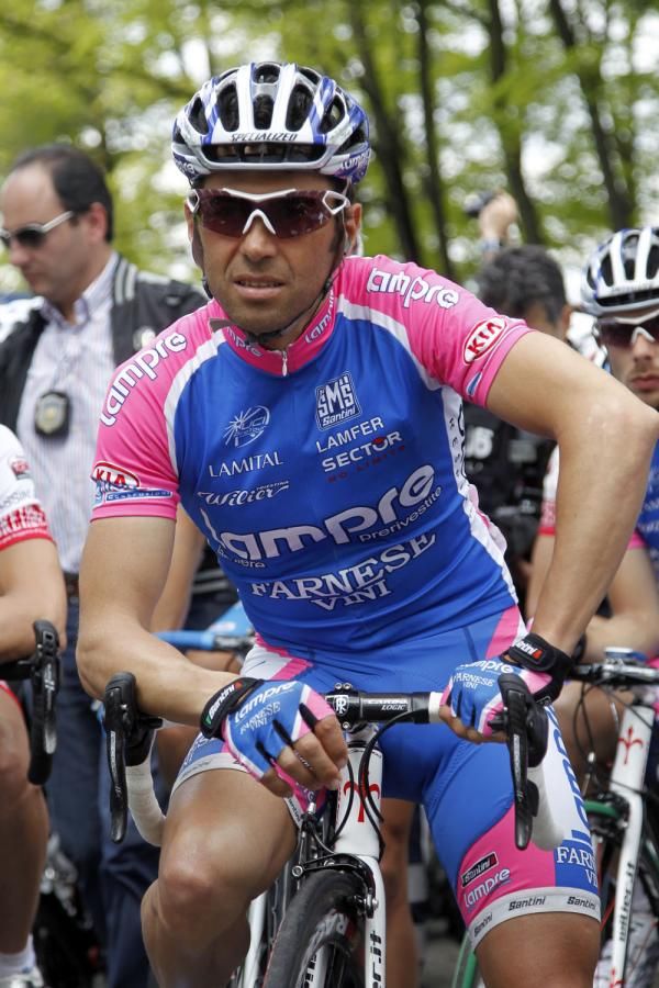 Gilberto Simoni (Lampre-Farnese Vini) is now almost half-way through his final race as a professionl