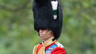 Prince William, Prince of Wales during Trooping the Colour on June 17, 2023
