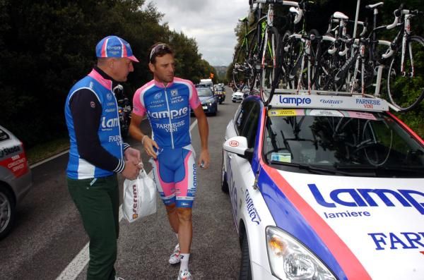 Alessandro Petacchi's participation in the 2010 Giro is over