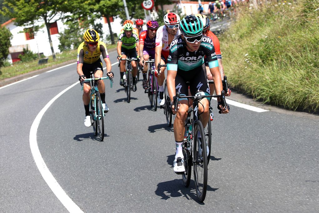 The early breakaway at Clasica San Sebastian