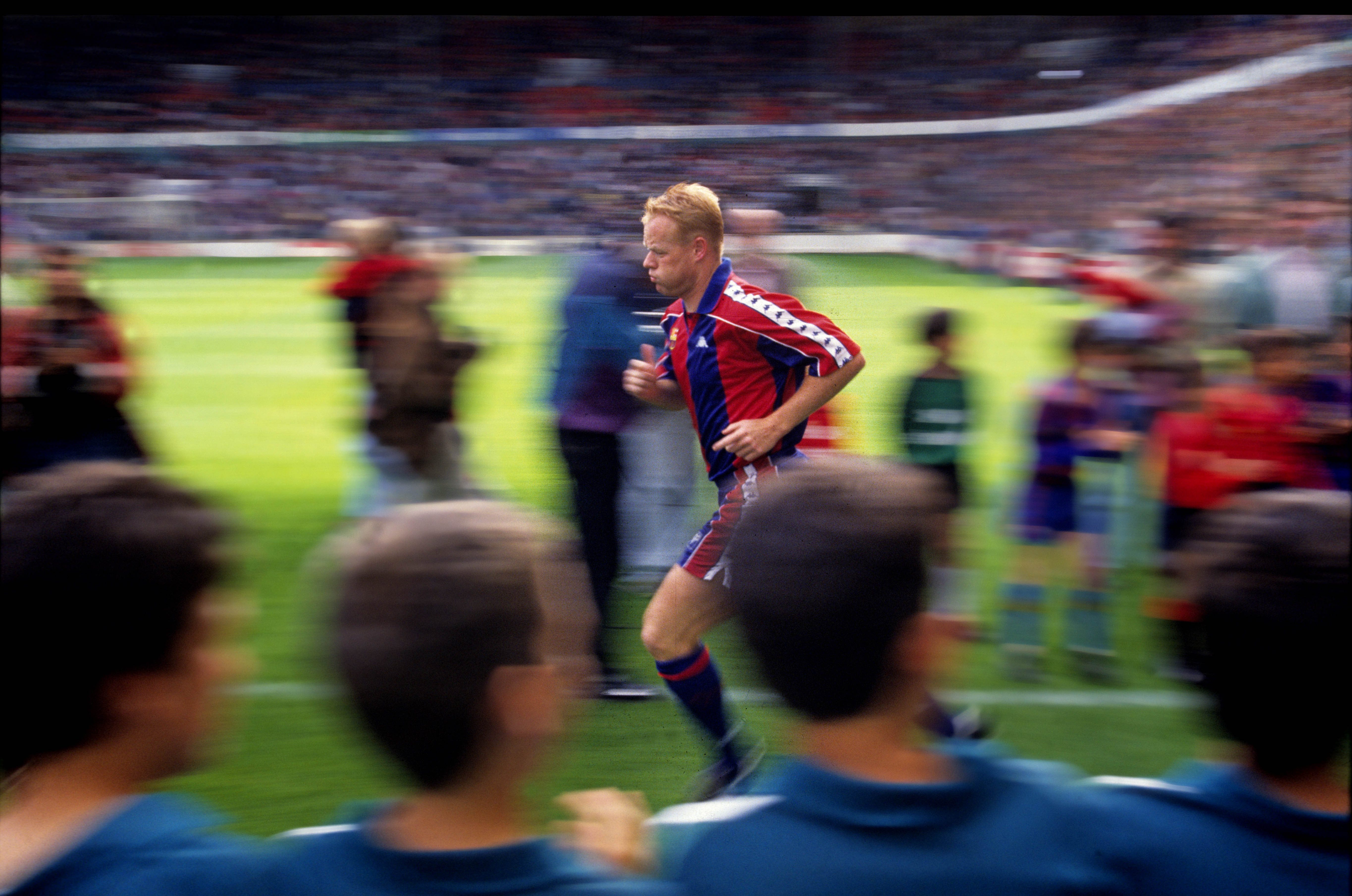 Ronald Koeman at Barcelona in 1994.