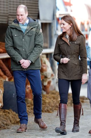 Prince William, Duke of Cambridge and Catherine, Duchess of Cambridge visit the Teagasc Animal & Grassland Research Centre in Grange, County Meath on March 4, 2020