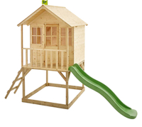 TP Hill Top Tower Wooden Playhouse with Slide-FSC | Was £559.9