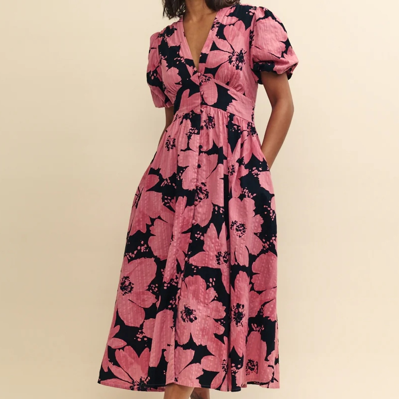 Nobody's Child Flower Print Dress
